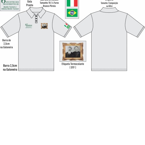 Camisa Polo - Encontro da Família Tormen